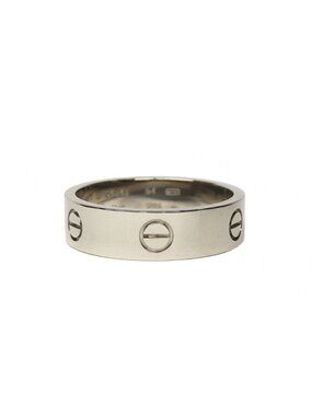 Cartier Love Ring 64 White Gold